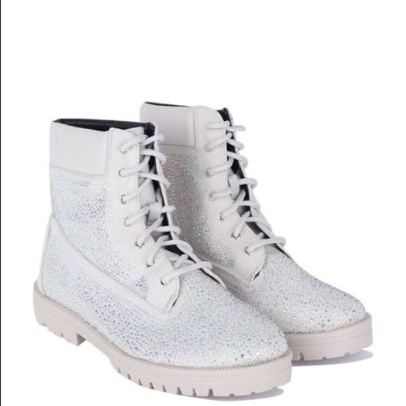 New arrivals 🔥Women's Iridescent rhinestone boot - Picture 4 of 8